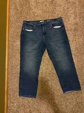 Men's Dark Blue Denim Jeans